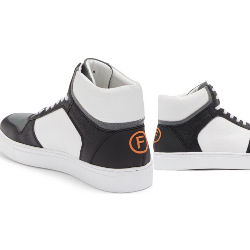 French Connection Jump Colorblock Leather High Top Sneaker (Men) - Picture 3 of 13